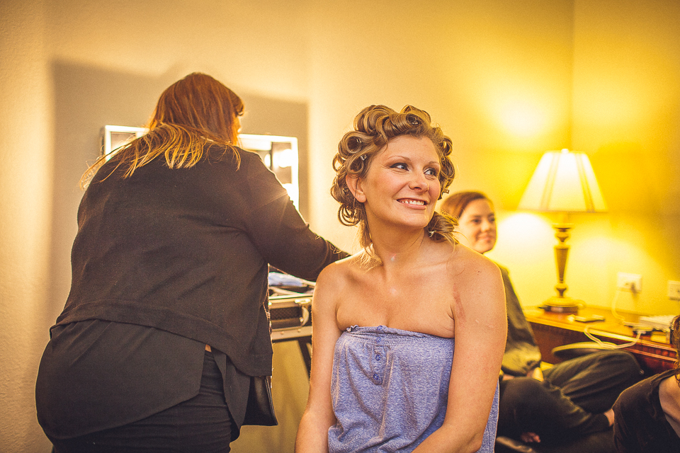 06 bride getting ready - Rural Chicago Wedding Photographer // Chantel + Chris