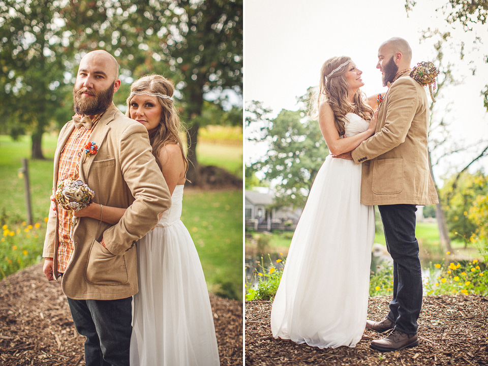 38 bridal photos - Rural Chicago Wedding Photographer // Chantel + Chris