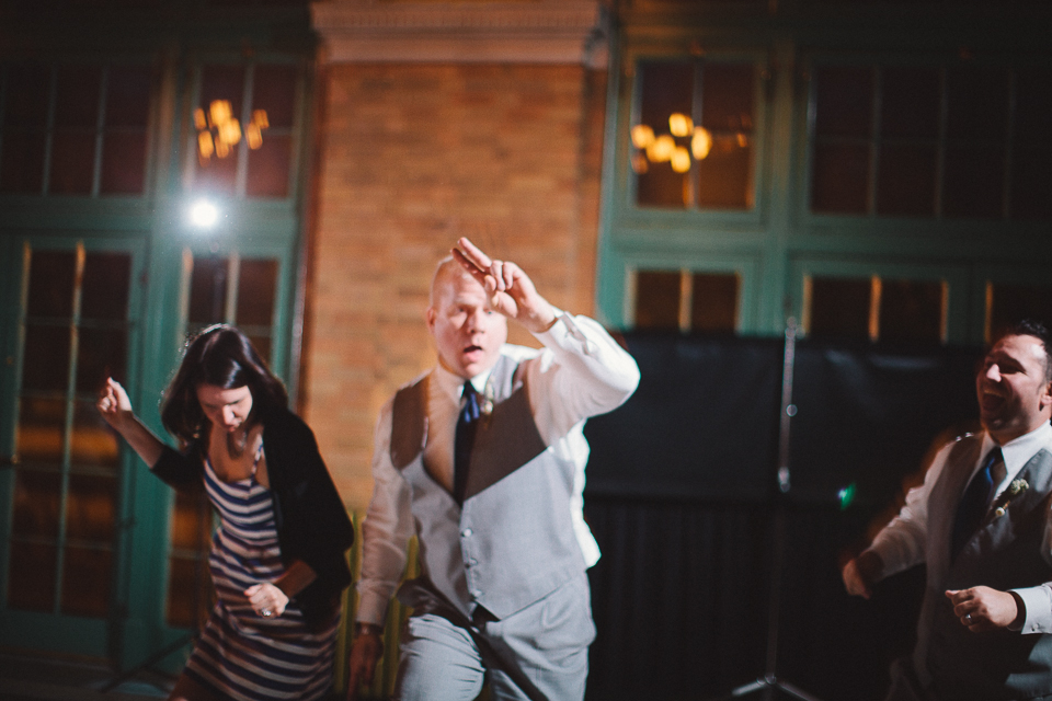 63 fun reception at chicago wedding - Wedding Photographer in Chicago // Jessica + Aaron