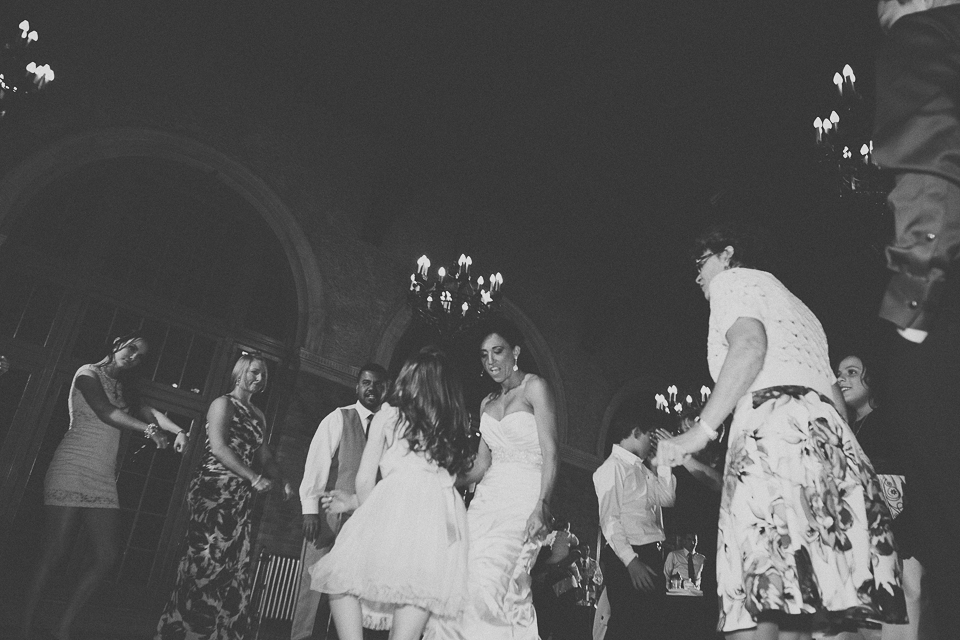 64 black and white at wedding reception - Wedding Photographer in Chicago // Jessica + Aaron
