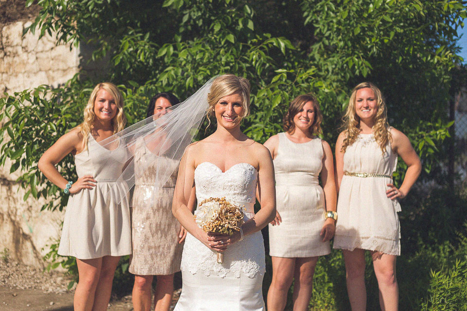 22 bride and bridesmaids - Sam + Jason // Chicago Wedding Photographer