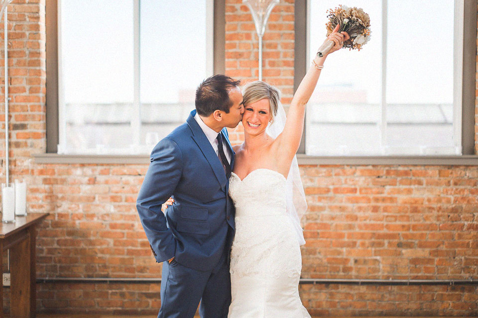 24 bride and groom in chicago - Sam + Jason // Chicago Wedding Photographer