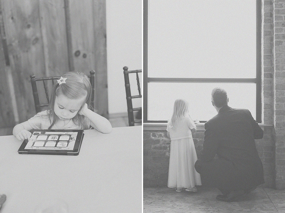 28 black and white kids playing - Sam + Jason // Chicago Wedding Photographer