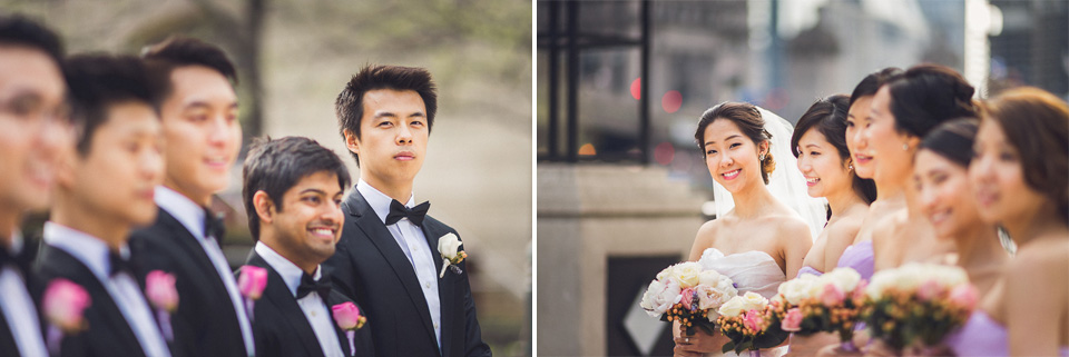 29 bridal party composite - Michael + Haley // Chicago Wedding Photographer - Intercontinental Hotel