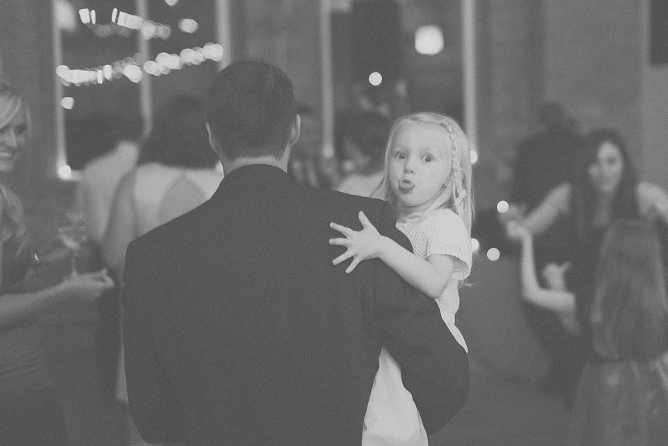 49 black and white of girl sticking her tongue out - Sam + Jason // Chicago Wedding Photographer