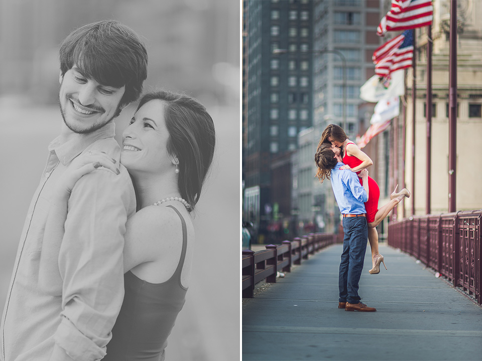 16 chicago artistic wedding and engagement photos - Artistic Engagement Session in Chicago - Claudia & Andrew