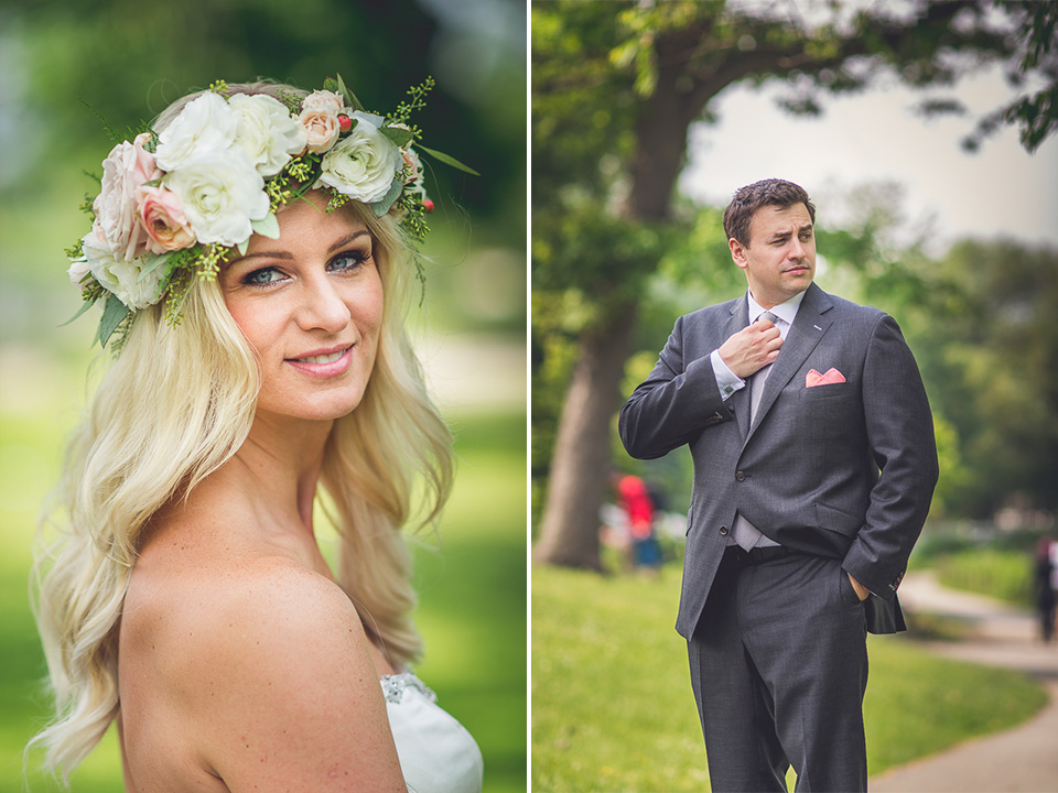 27 bride and groom solo composite - Documentary Wedding Photographer in Chicago // Lynsey + Eric
