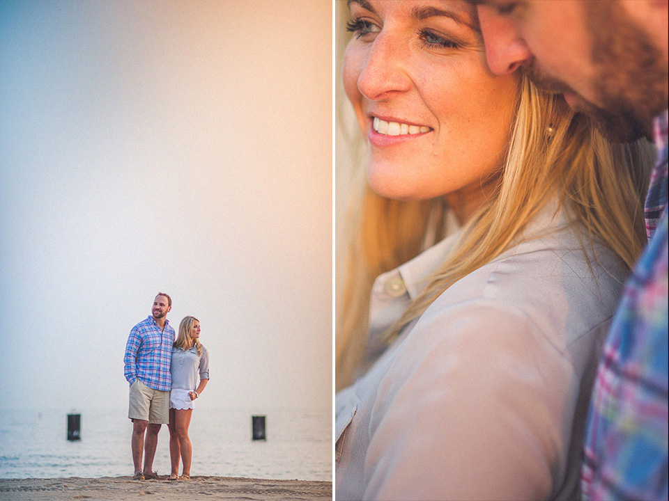 07 composite of couple in love in chicago - Engagement Photos in Chicago // Kelly + Mike