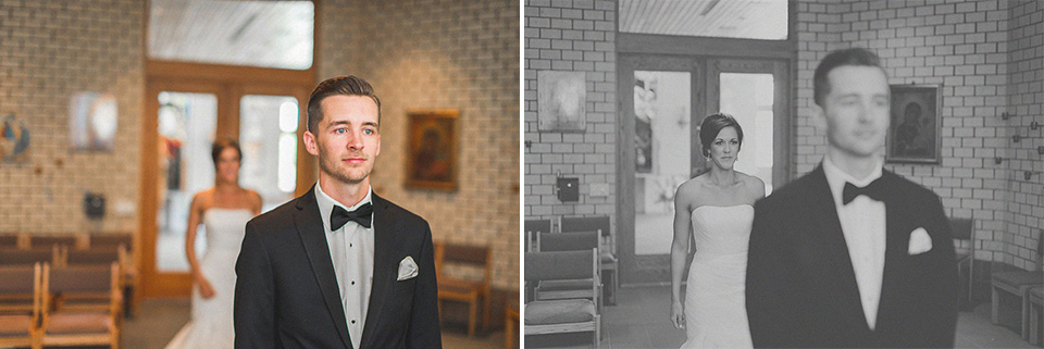 14 first look - Omaha Wedding Photography // Andy + Nicole