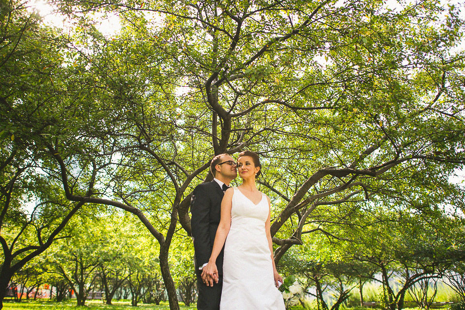 22 bride with groom in the park - Best Photos of 2014 // Chicago Wedding Photographer
