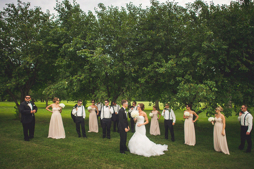 29 bridal party photo ideas - Omaha Wedding Photography // Andy + Nicole