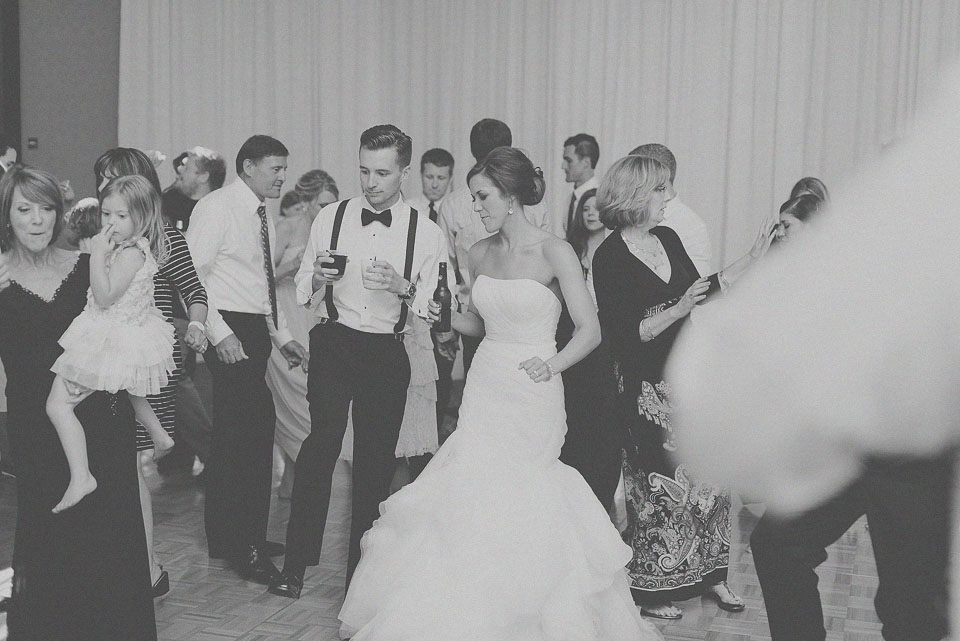 70 bride and groom dancing at wedding in omaha - Omaha Wedding Photography // Andy + Nicole