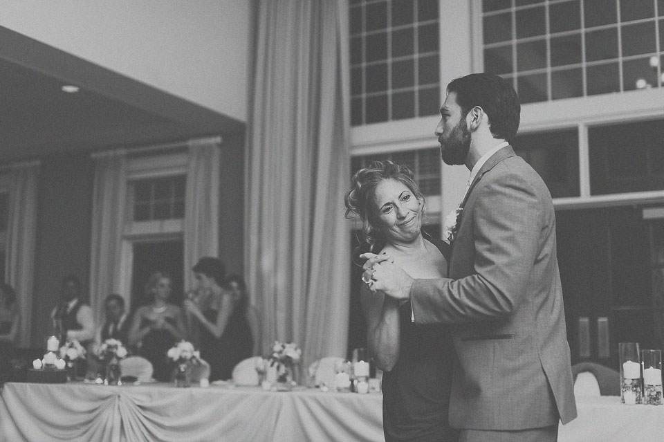 46 groom mother dance black and white - Chicago Wedding Photos // Cassie + Jason