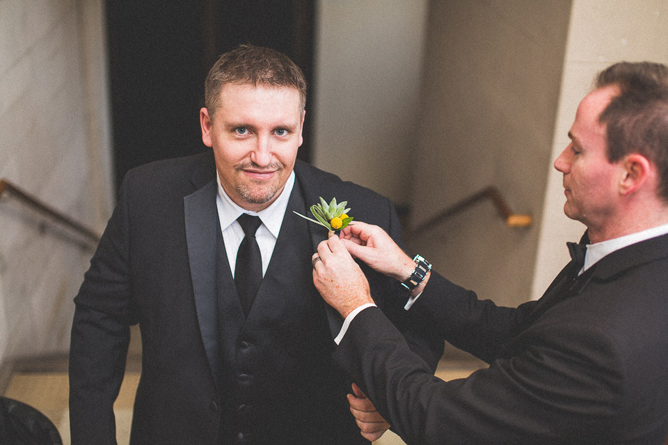 08 groom getting ready - AnaLorena + Bill // Wedding Photographer in Chicago