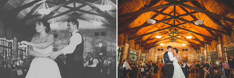 36 first dance black and white1 - Promontory Point // Chicago Wedding Venues