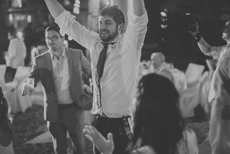 103 groomsmen at wedding - Kindal + Mike's Cancun Mexico Wedding