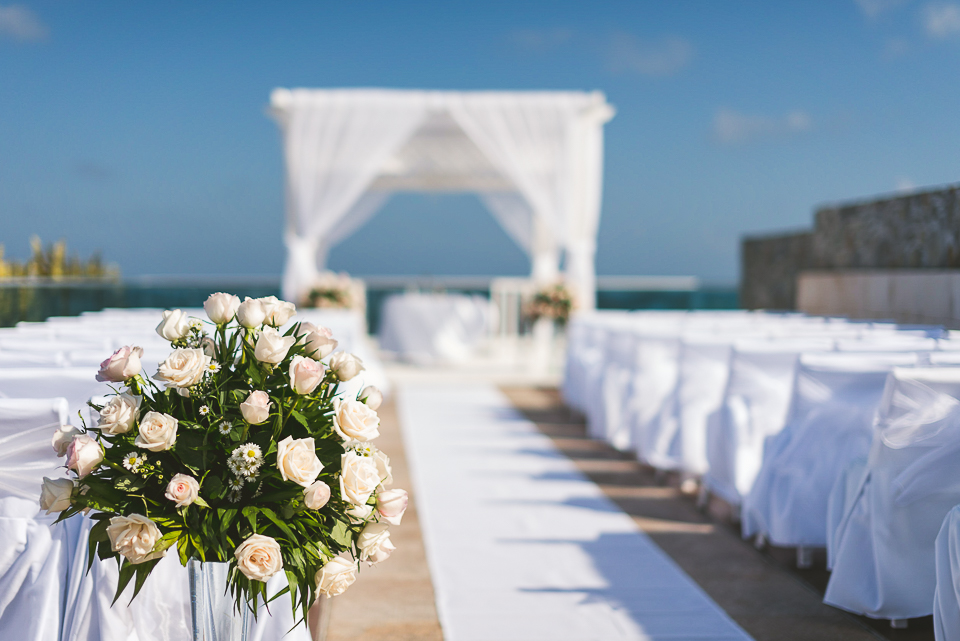 37 wedding venue - Kindal + Mike's Cancun Mexico Wedding