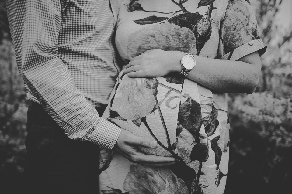 07 black and white pregnant - Colleen + Chris // Creative Couples Photography