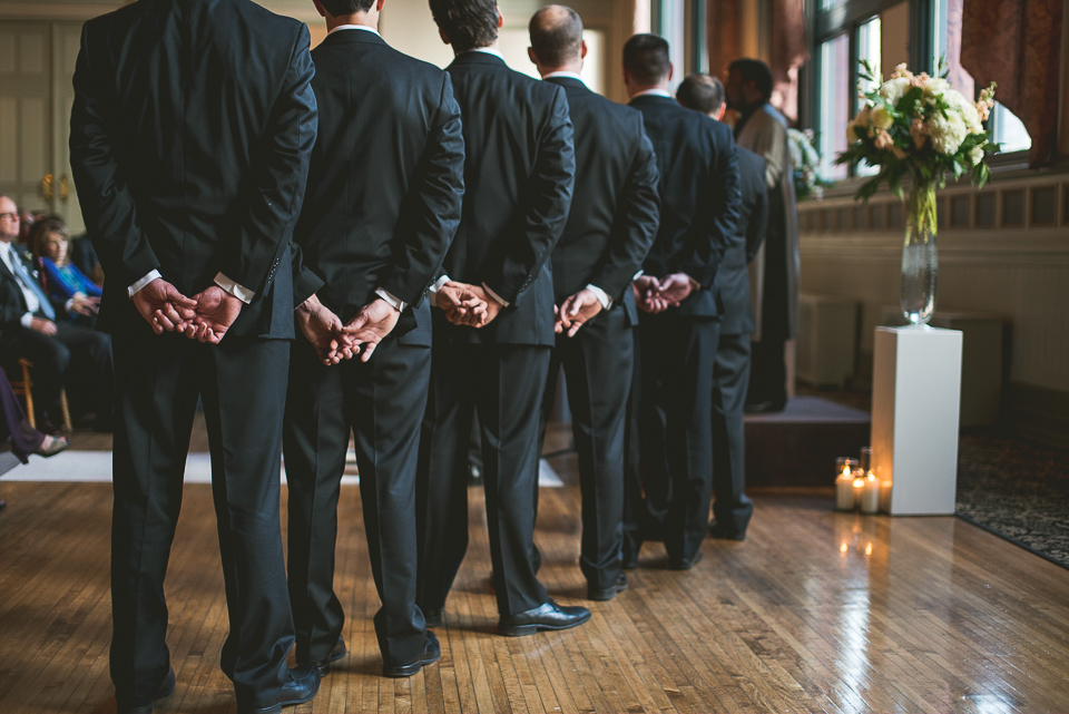 36 groomsmen at chicago wedding - Chicago Wedding Photographers // Jessica + Glenn