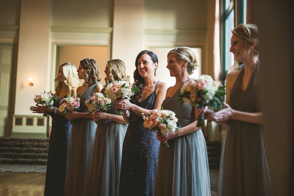 37 bridesmaids at chicago wedding - Chicago Wedding Photographers // Jessica + Glenn