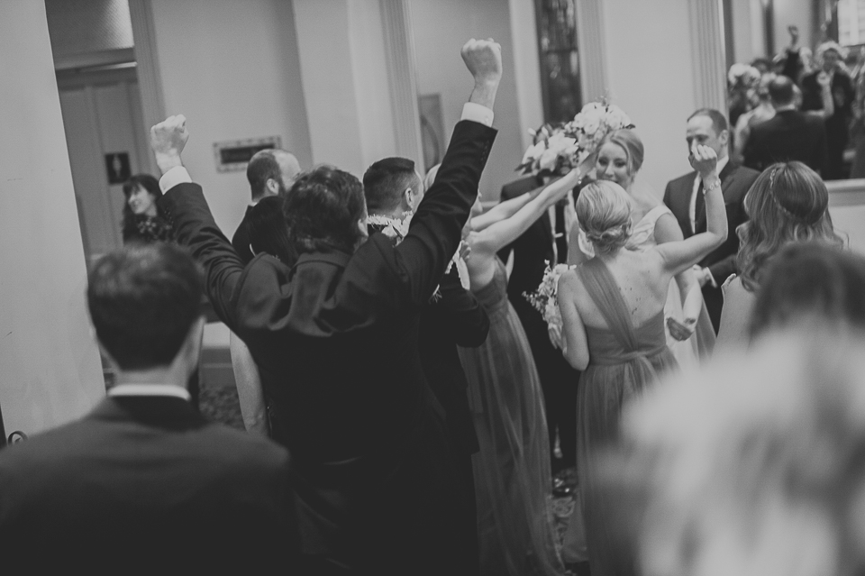 47 excited bridal party - Chicago Wedding Photographers // Jessica + Glenn