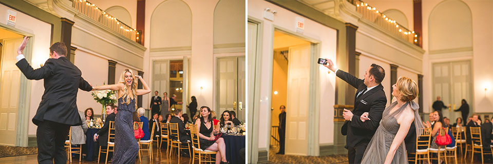 51 bridal party walks in - Chicago Wedding Photographers // Jessica + Glenn