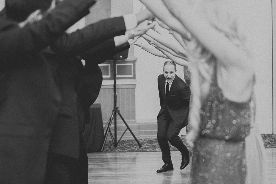 53 bride and groom enter - Chicago Wedding Photographers // Jessica + Glenn