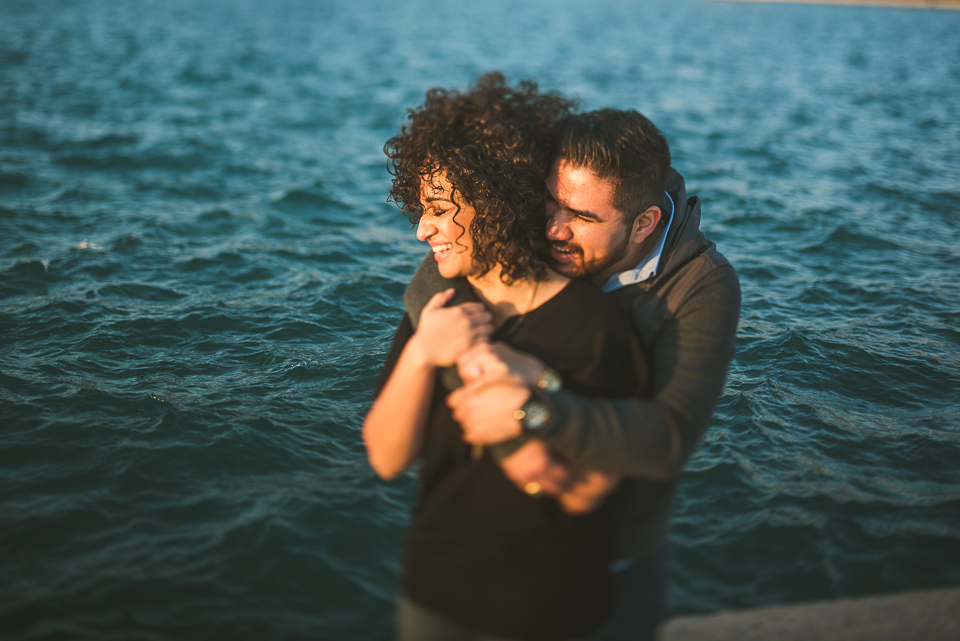03 connection is everything - Rachael + Tony // Unique Chicago Engagement Photos