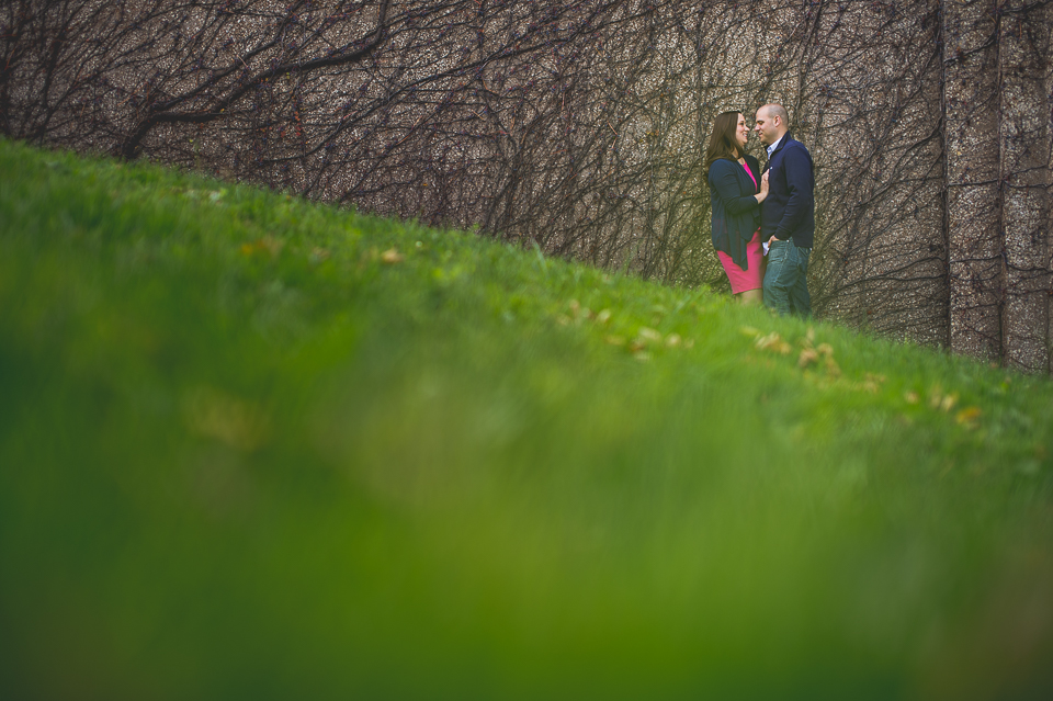 04 creative engagement photos in chicago - Pam + Vinny //  Chicago Engagement Session