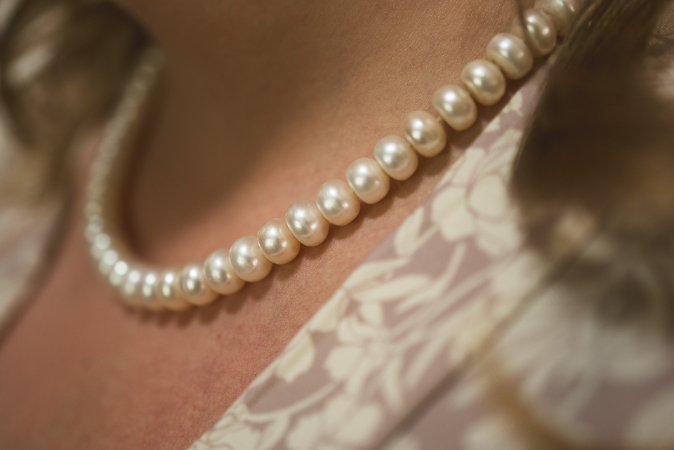 05 wedding pearls - Gintare + AJ // Chicago Wedding Photography