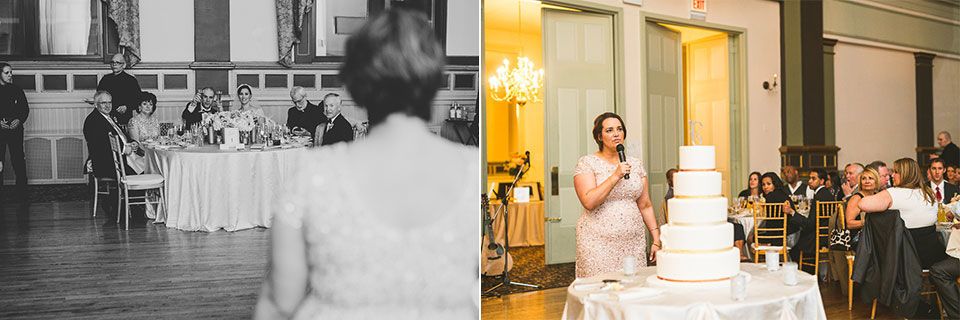 34 maid of honor speech - Pam + Vinny // Chicago Wedding Photographer