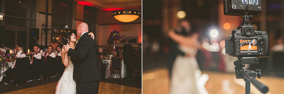 52 first dance of bride and groom - Tami + Matt // Chicago Wedding Photographer