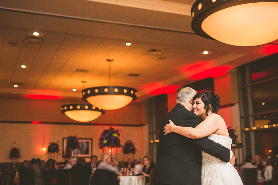 55 bride with father dance - Tami + Matt // Chicago Wedding Photographer