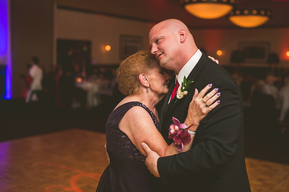 56 son and mother dance - Tami + Matt // Chicago Wedding Photographer
