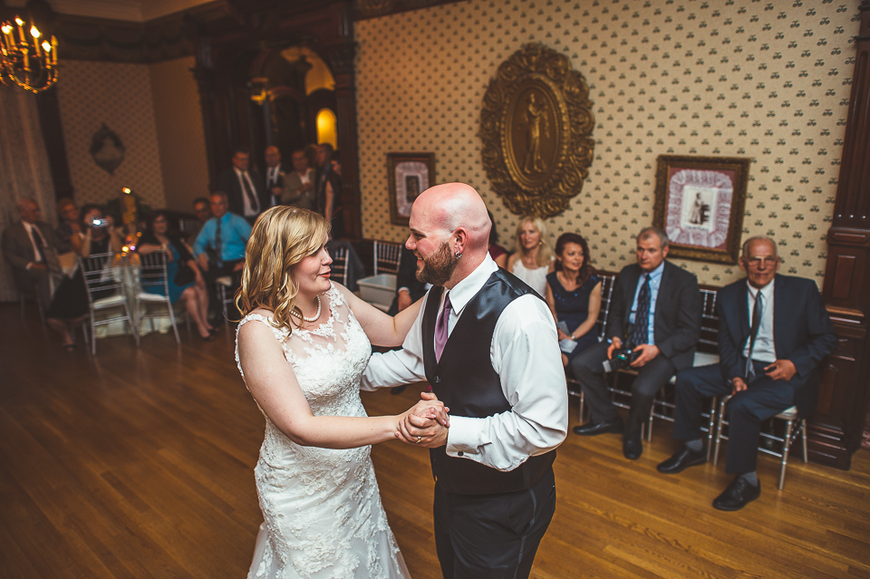 61 first dance in color - Gintare + AJ // Chicago Wedding Photography