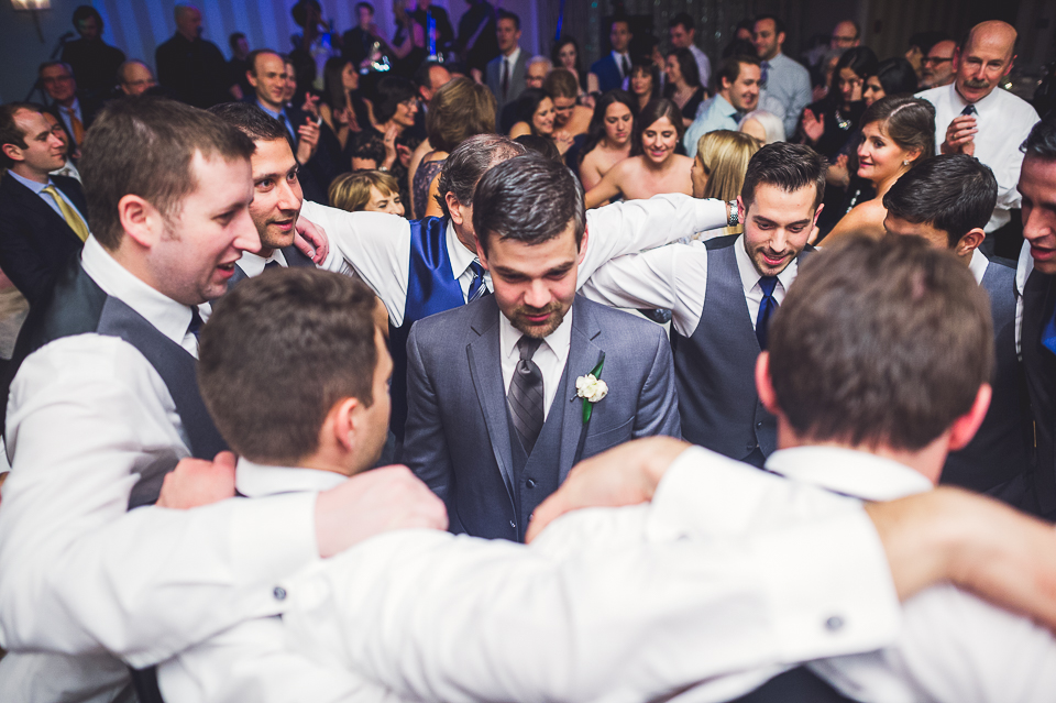 67 groom with groomsmen - Mandy + Brian // Chicago Wedding Photographer