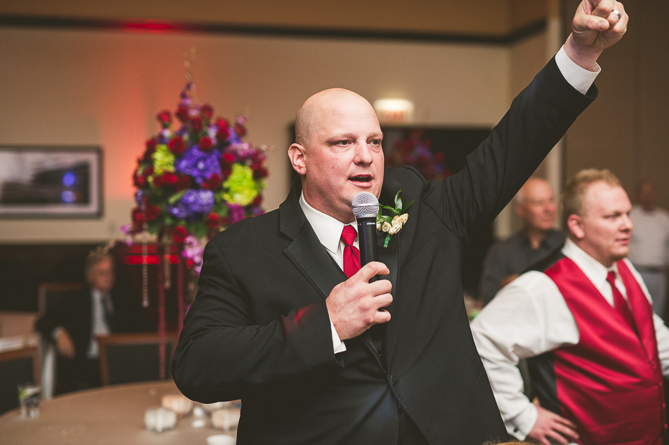 68 grooms speech at wedding - Tami + Matt // Chicago Wedding Photographer