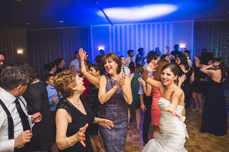 81 women dancing at wedding - Mandy + Brian // Chicago Wedding Photographer
