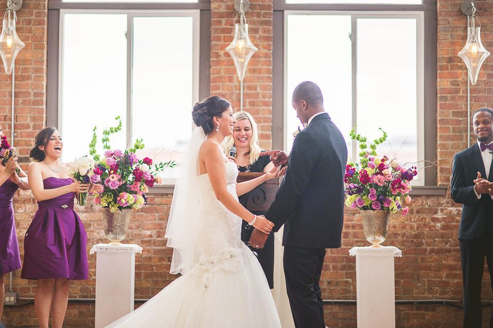 35 funny groom - Teresa + Manuel // Chicago Wedding Photography