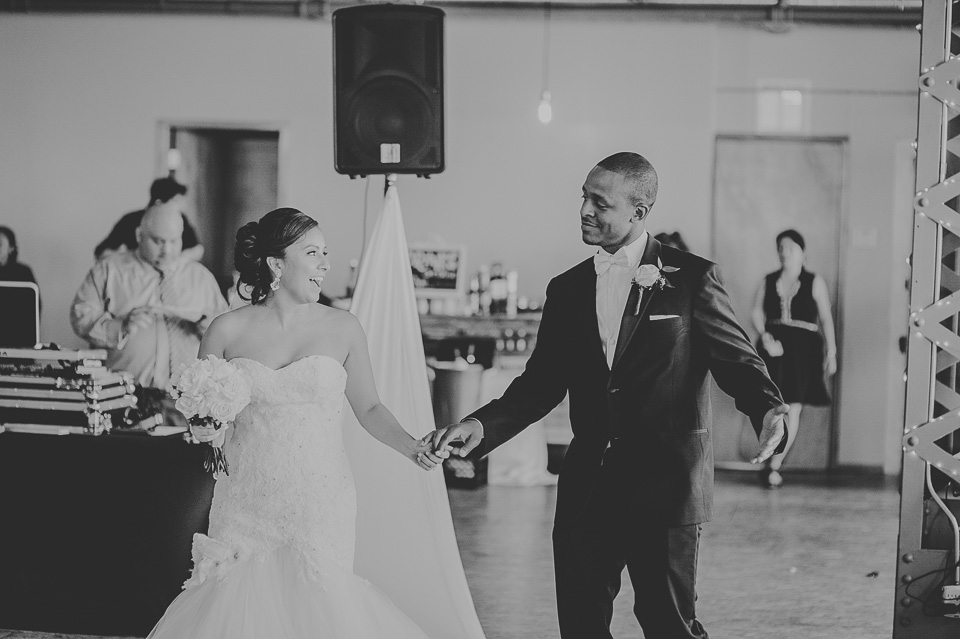 46 bride and groom enter ceremony - Teresa + Manuel // Chicago Wedding Photography