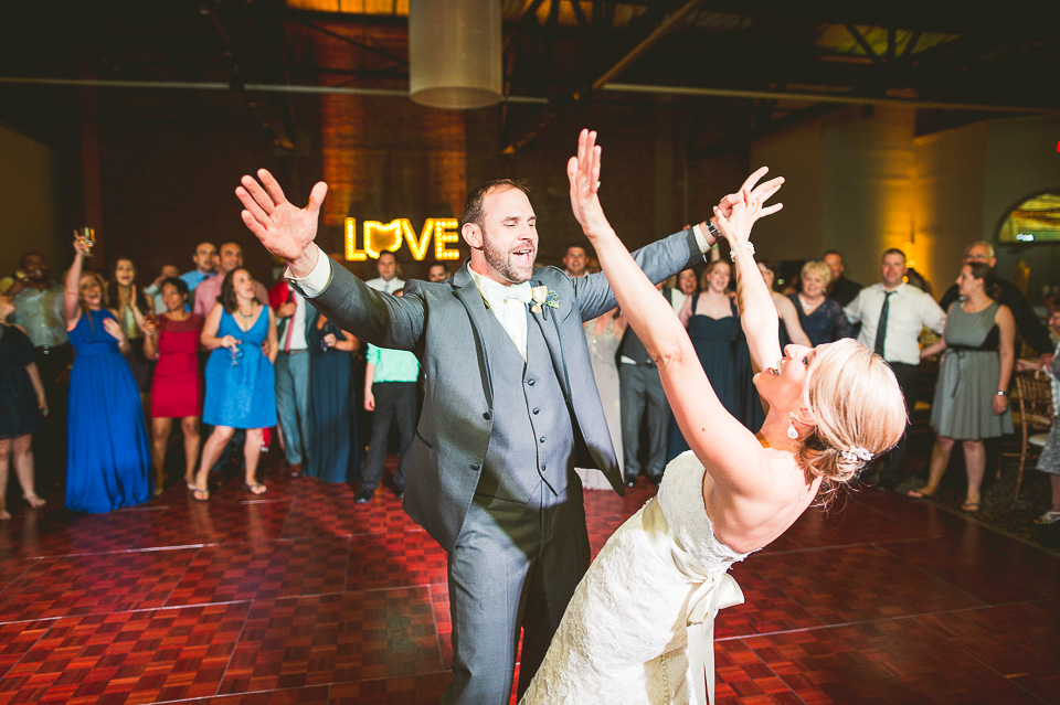 76 bride and groom dancing at wedding - Wedding at Windows on the River in Cleveland // Kelly + Mike
