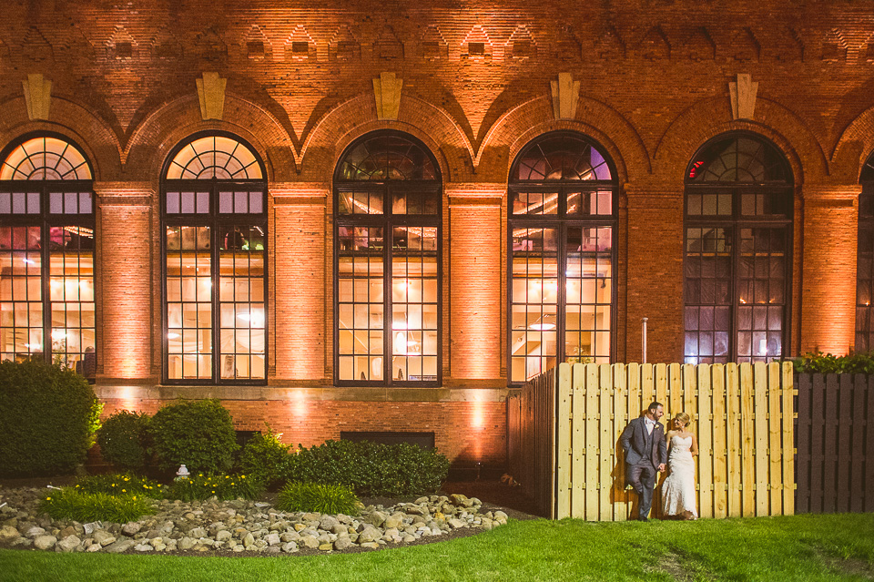 91 portraits at night - Wedding at Windows on the River in Cleveland // Kelly + Mike