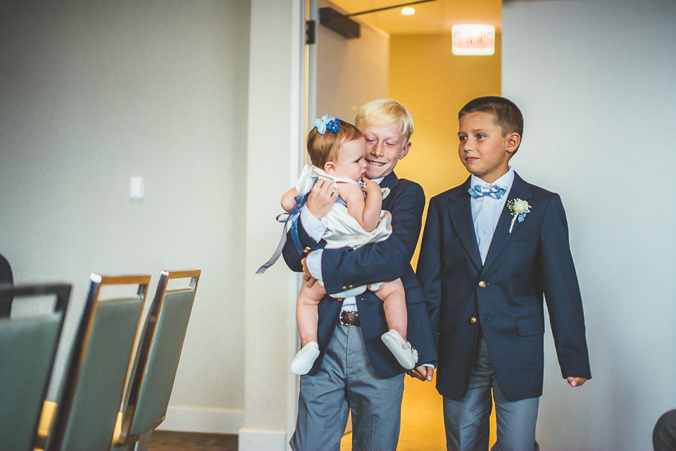 31 ring barer at wedding - Jay + Callie // Downtown Chicago Wedding Photographer