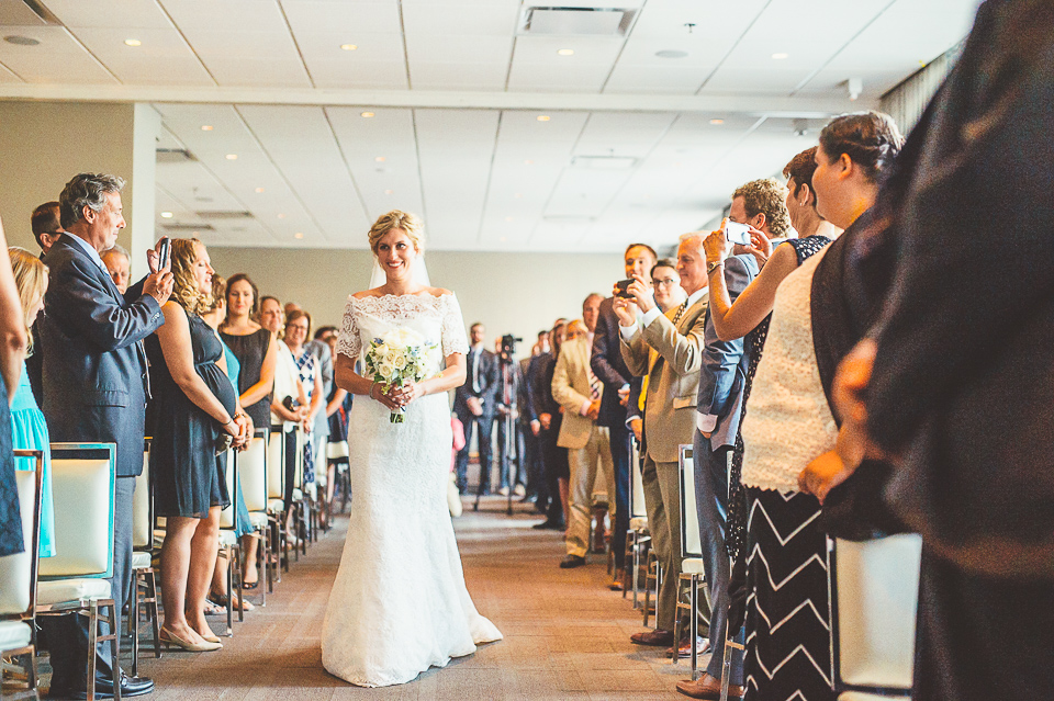 33 bride at her wedding - Jay + Callie // Downtown Chicago Wedding Photographer