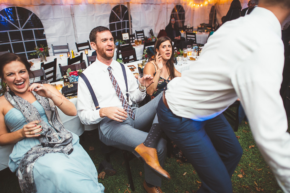 116 shake your butt - Mandy + Mike // Stouts Island Lodge Wedding Photographers