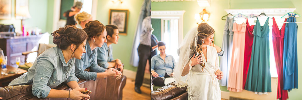 29 bridesmaids looking - Mandy + Mike // Stouts Island Lodge Wedding Photographers
