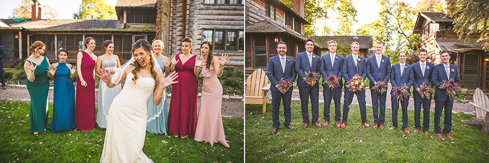 57 bride and bridesmaids - Mandy + Mike // Stouts Island Lodge Wedding Photographers