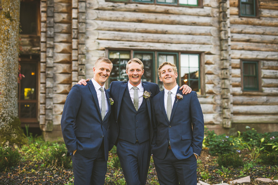 59 groom with brothers - Mandy + Mike // Stouts Island Lodge Wedding Photographers