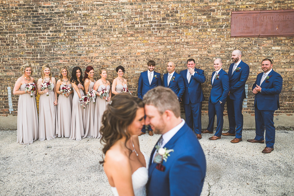 25 bridal party - Lindsey + Jack // Chicago Suburb Wedding Photography