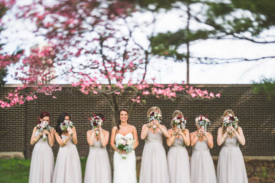 27 hidden bridesmaids - Lindsey + Jack // Chicago Suburb Wedding Photography